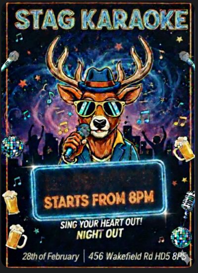 karaoke night at the stag